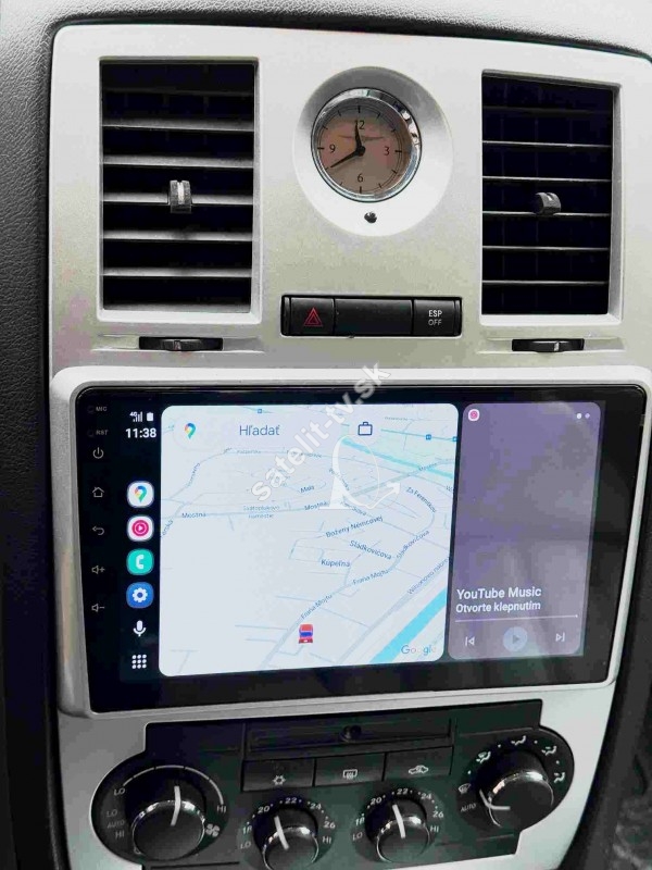 Android rádio Chrysler 300 C 2004-2008 CarPlay