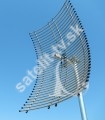 MMDS antena hlinkova 100x65 cm
